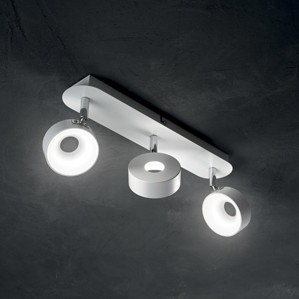 Plafonnier ROBIN 4 spots LED orientables Créaligne Groupe Sofive